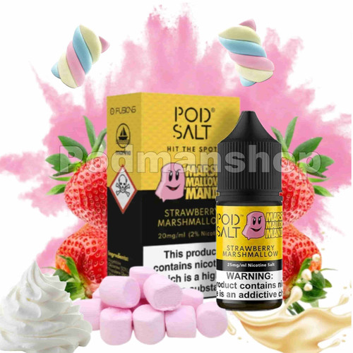 PODSALT Srrawberry Marshmallow|پادمن شاپ|