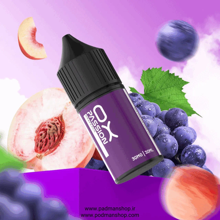 Oxva Grapeach Nic Salt E-Liquid | پاد من شاپ |