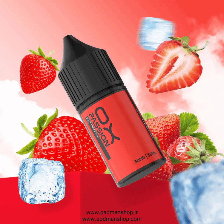 Oxva Strawberry Ice Nic Salt E-Liquid | پاد من شاپ |