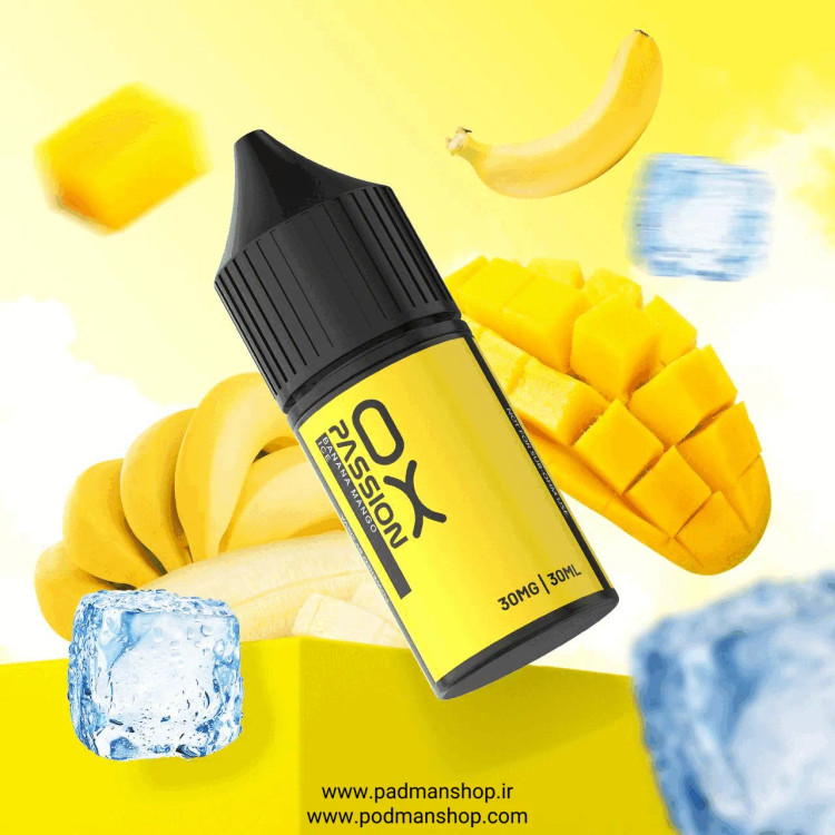 Oxva Mango Banana Ice Nic Salt E-Liquid | پاد من شاپ |