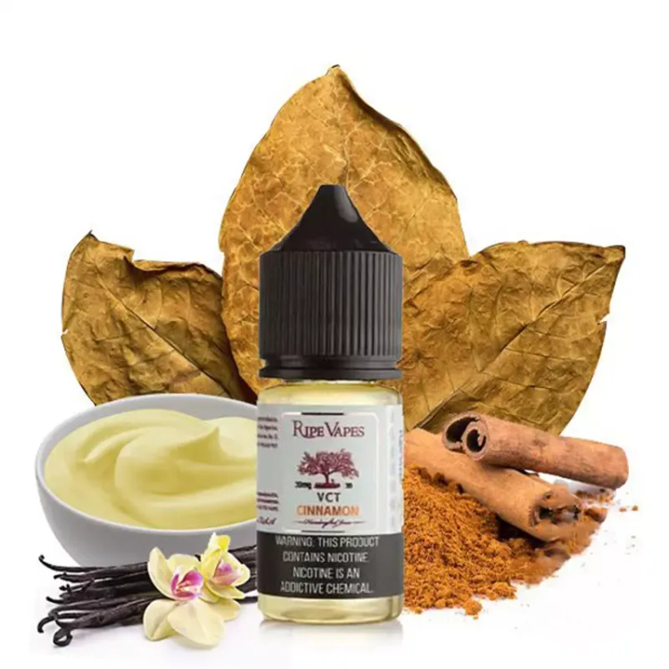 Ripe Vapes Vct Cinnamon Nic Salt E-Liquid | پاد من شاپ |