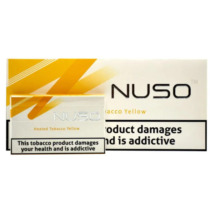 NUSO HEATED TOBACCO YELLOW | پاد من شاپ |