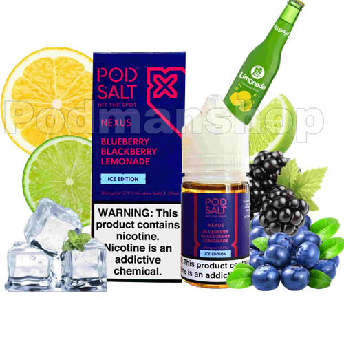 podsalt Blueberry Blackberry lemonad| پاد من شاپ |
