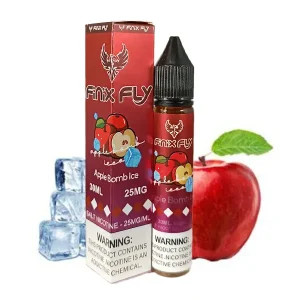 Finix FlyApple Bomb Ice salt-nicotine 30ml | پاد من شاپ |