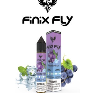 Finix Fly Purple Bomb Ice salt-nicotine 30ml | پاد من شاپ |