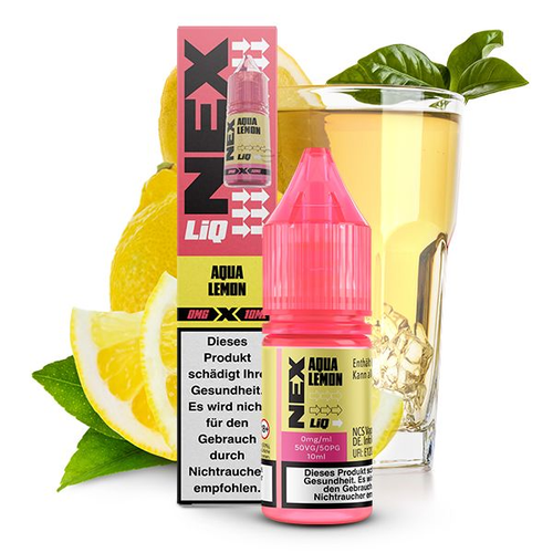 POD SALT NEX LIQ AQUA LEMON NIC SALT E-LIQUID