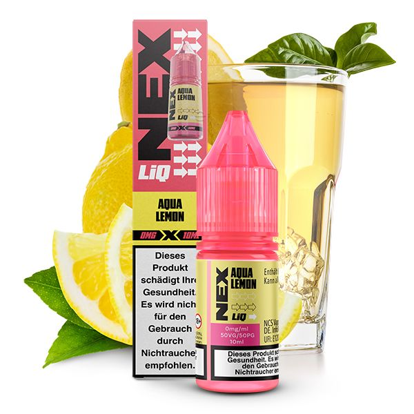POD SALT NEX LIQ AQUA LEMON NIC SALT E-LIQUID