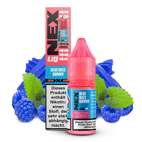 POD SALT NEX LIQ BLU RAZZ GUMMY NIC SALT E-LIQUID
