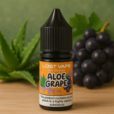 Lost Vape Aloe Grape Salt Nicotin 10 ML