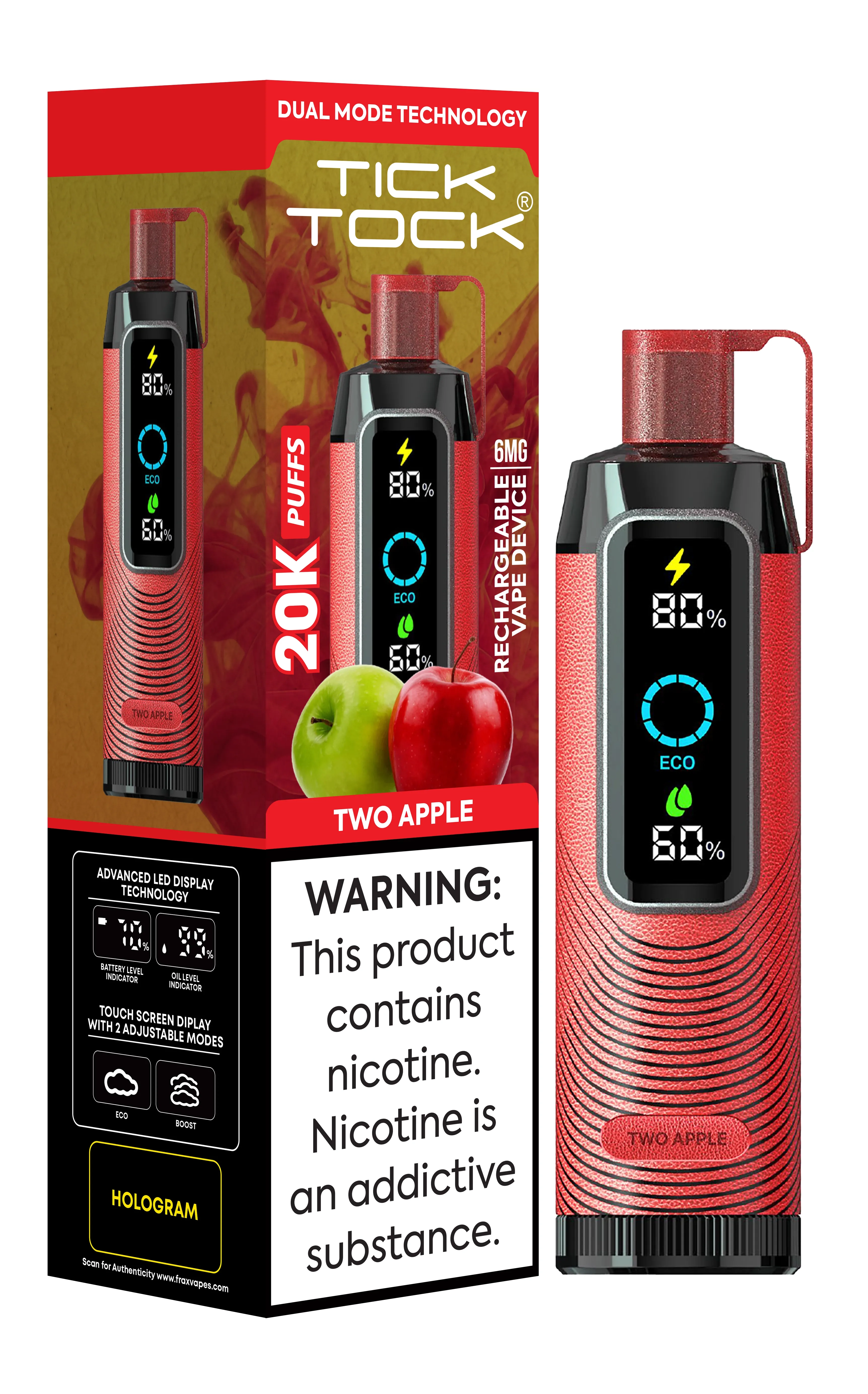 Tick Tock 20K Disposable Vape