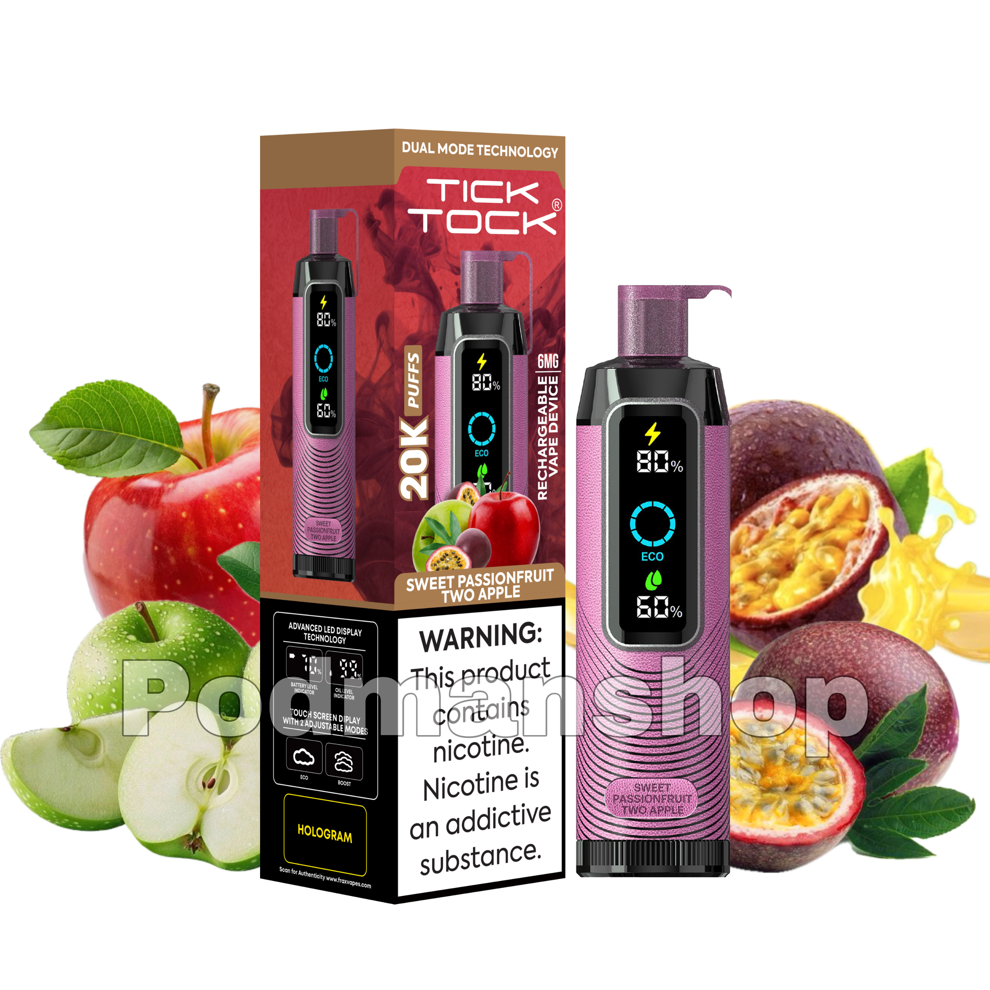 Tick Tock 20K Disposable Vape