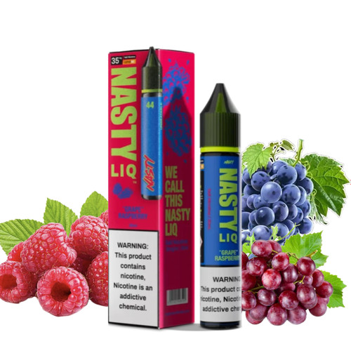 nasty-grape-raspberry-Nic Salt E-Liquid
