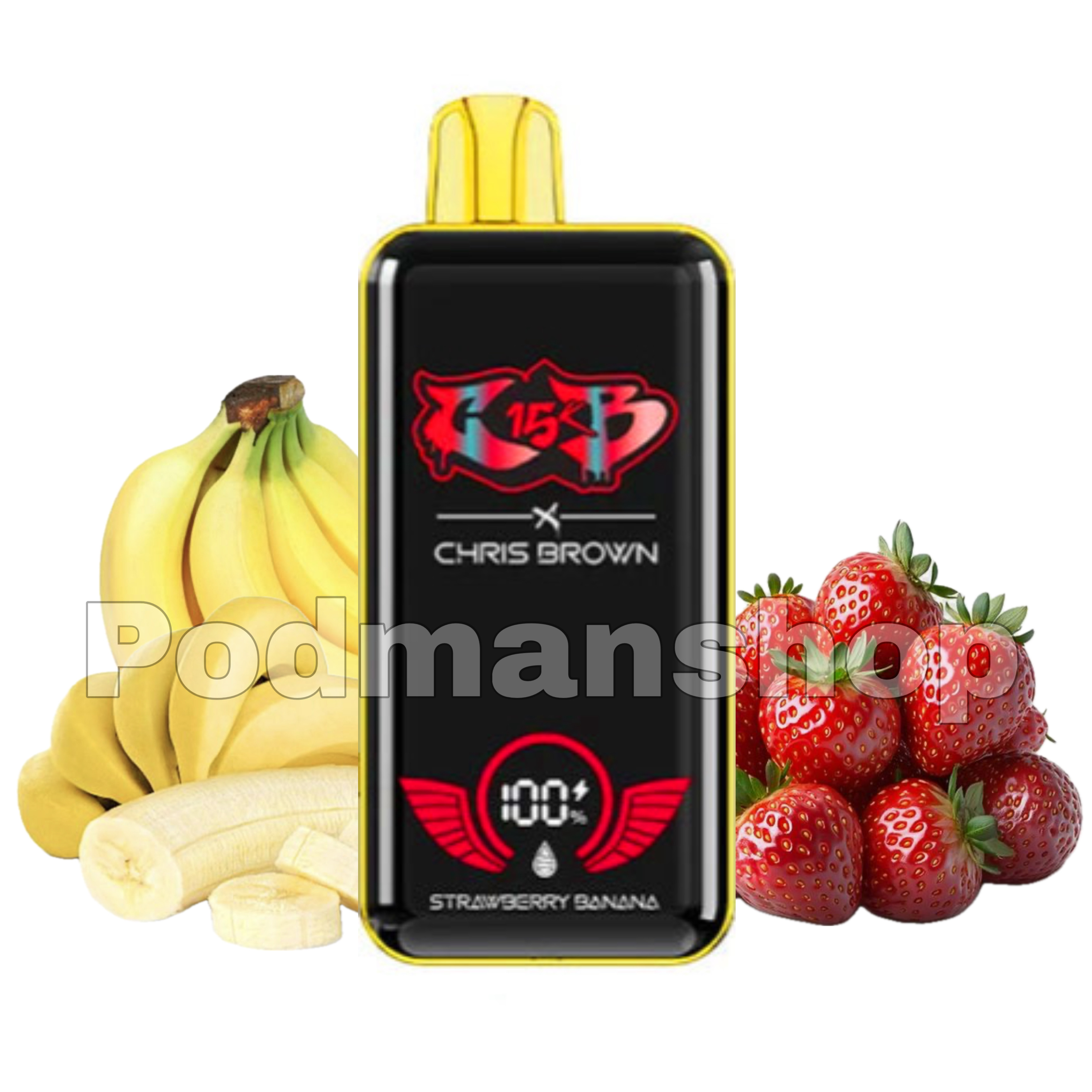 Chris Brown CB15K 15000 Puffs Disposable Vape - 15ML | پاد من شاپ |