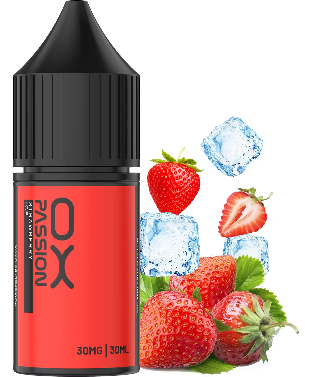 Oxva Strawberry Ice Nic Salt E-Liquid | پاد من شاپ |