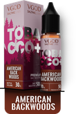 VGOD Tobacco Plus American Backwoods SaltNic E-Liquid