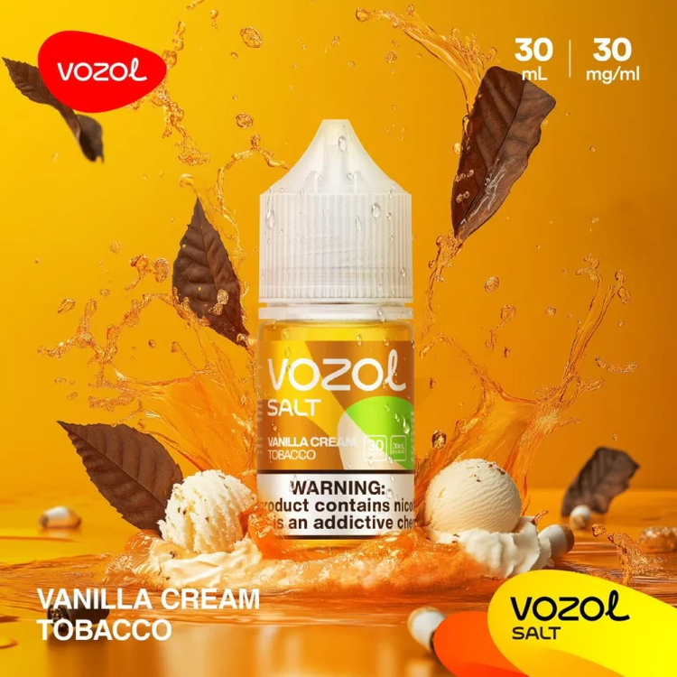 Vozol Vanilla Cream Tobacco Saltnic 30ml