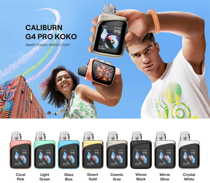 UWELL CALIBURN G4 Pro KOKO | Smart Touch Perfect Puff