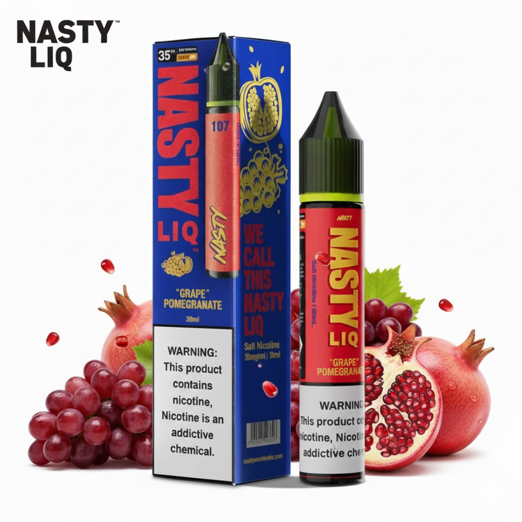 nasty-grape-pomegranate-Nic Salt E-Liquid