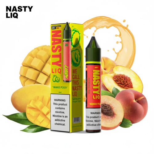 Nasty Mango Peach Nic Salt E-Liquid