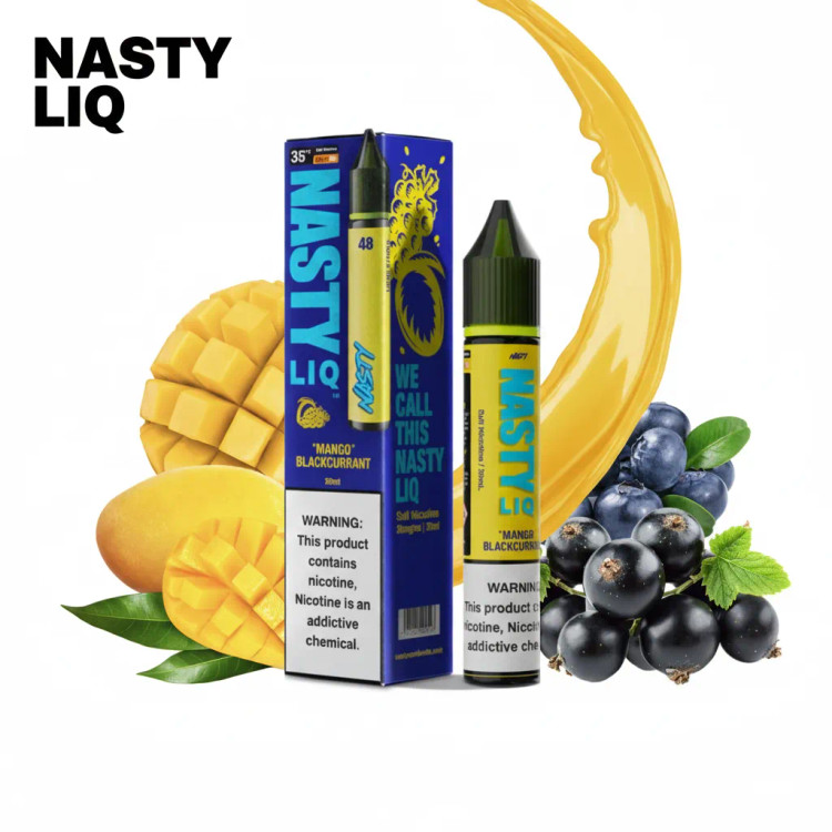 Nasty Mango Blackcurrent Nic Salt |پادمن شاپ |