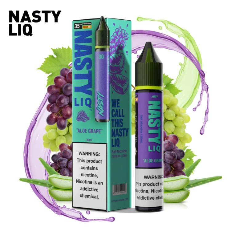 nasty-aloe-grape-salt-nic |پادمن شاپ |