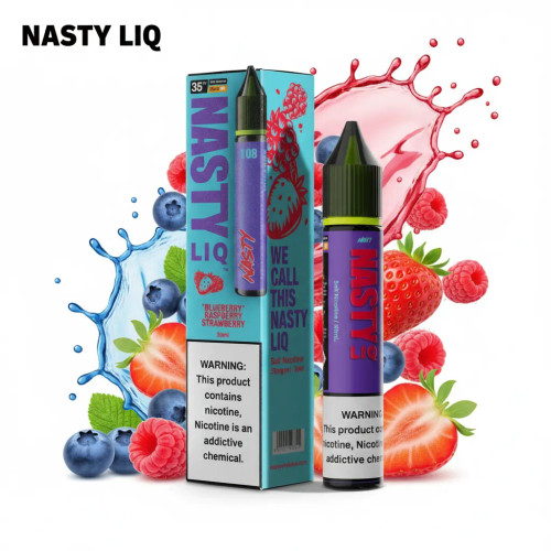 Nasty Blueberry Raspberry Strawberry Nic Salt E-Liquid
