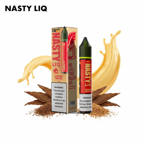 NASTY Custard Tobacco Nic Salt E-Liquid