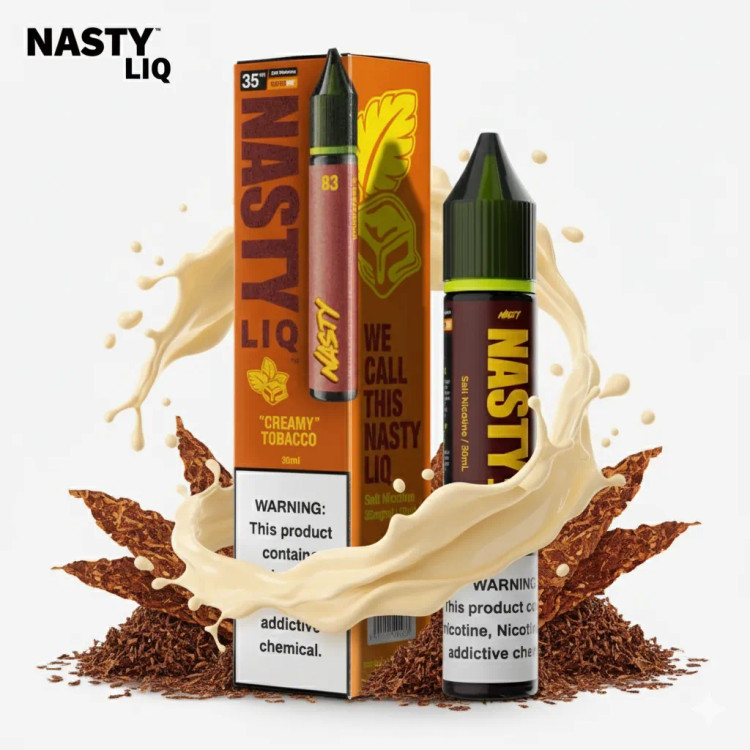 NASTY CREAMY TOBACCO SALT|پادمن شاپ|