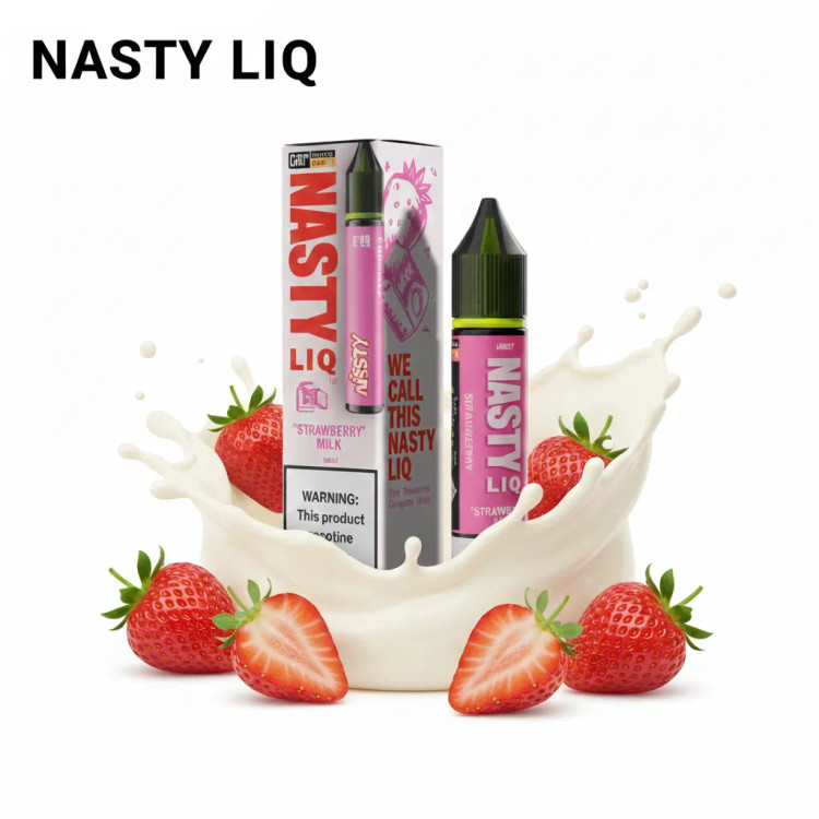 NASTY Strawberry Milk Nic Salt E-Liquid