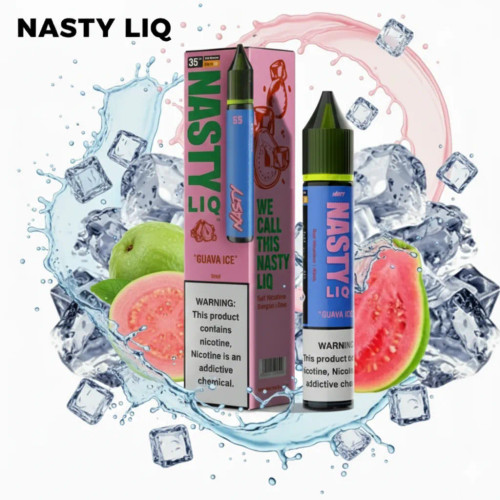 NASTY Guava Ice Nic Salt E-Liquid