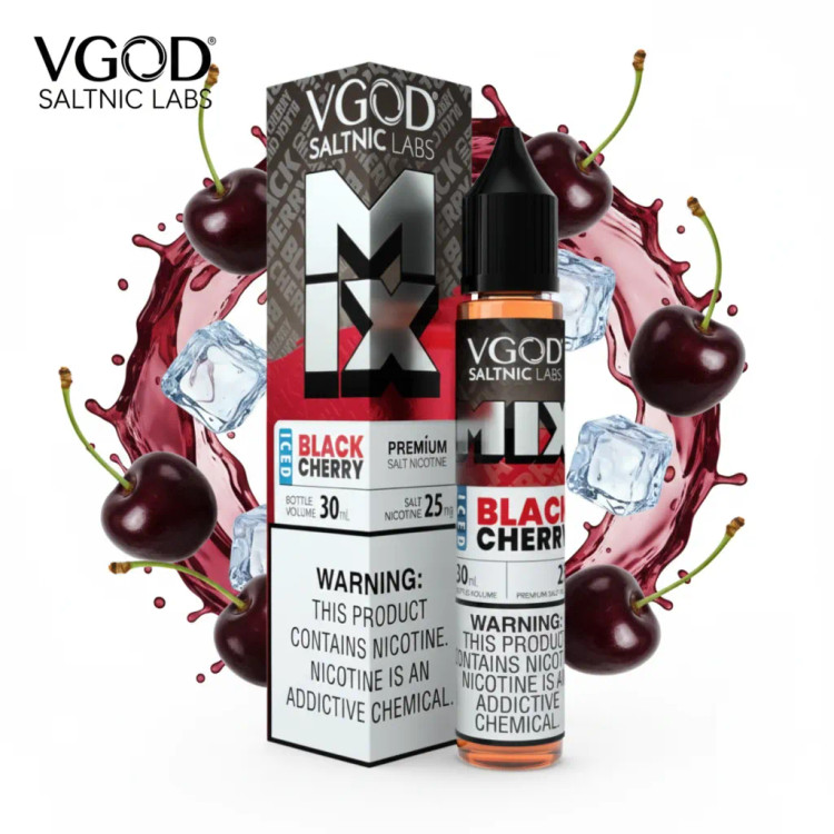 VGOD MIX Iced Black Cherry SaltNic E-Liquid