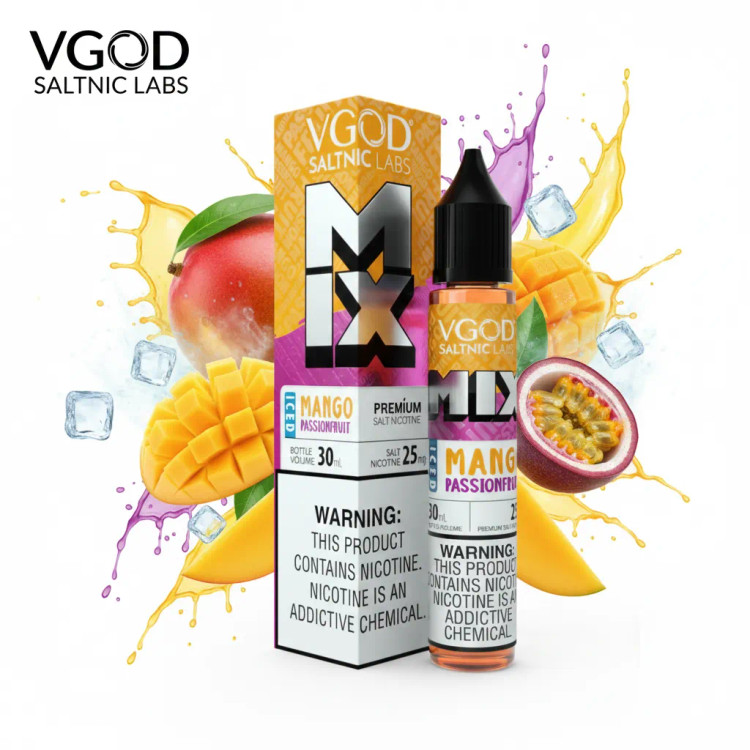 VGOD MIX Iced Mango Passionfruit SaltNic E-Liquid