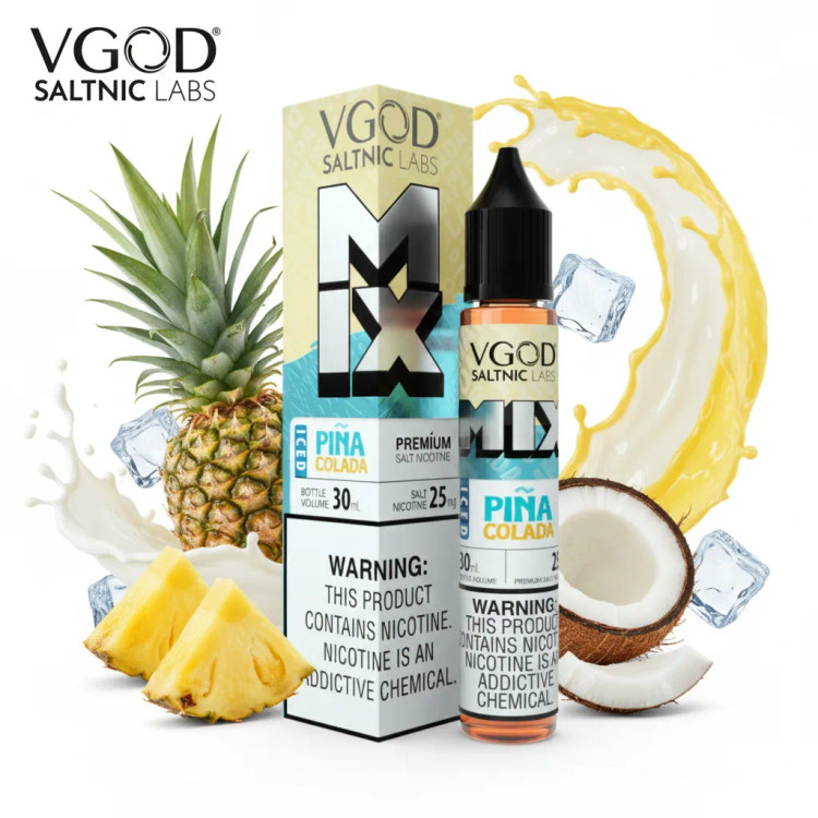 VGOD MIX Iced Pina Colada SaltNic E-Liquid