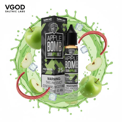 VGOD Apple Bomb SaltNic E-Liquid | پادمن شاپ|