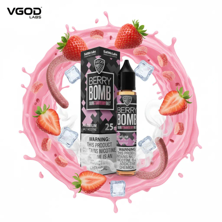 VGOD Berry Bomb SaltNic E-Liquid |پادمن شاپ |