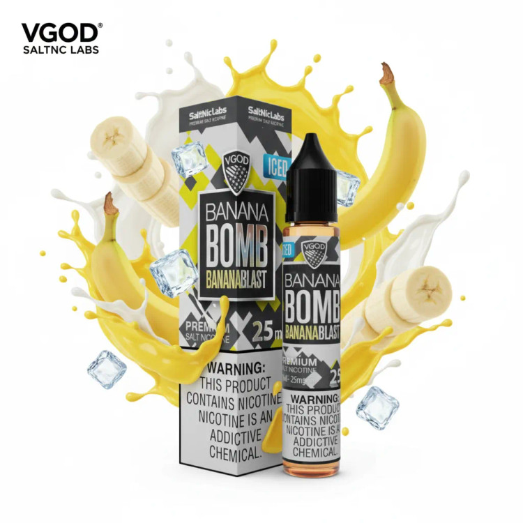 VGOD Banana Iced Nicotine Salt |پادمن شاپ|