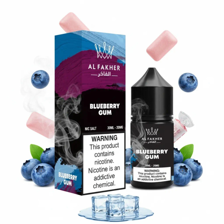 AL Fakher Blueberry Gum Nicotin Salt 30 ML