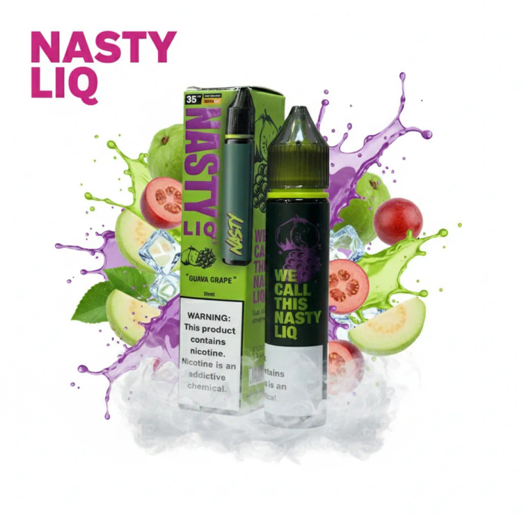Nasty Guava Grape Nic Salt E-Liquid