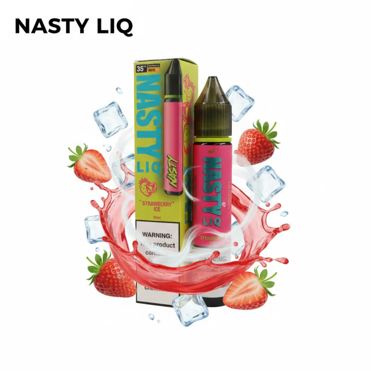 Nasty Strawberry Ice Nic Salt E-Liquid