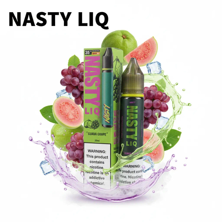 سالت نستی گواوا انگور Nasty Guava Grape Nic Salt