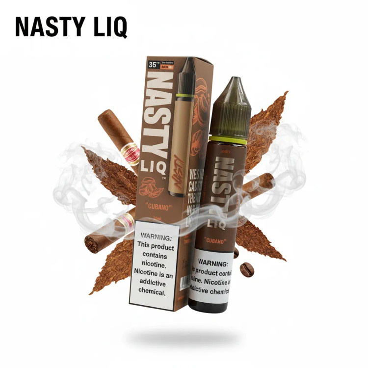 سالت نستی کوبانو Nasty Cubano Nic Salt با طعم تنباکوی کوبایی