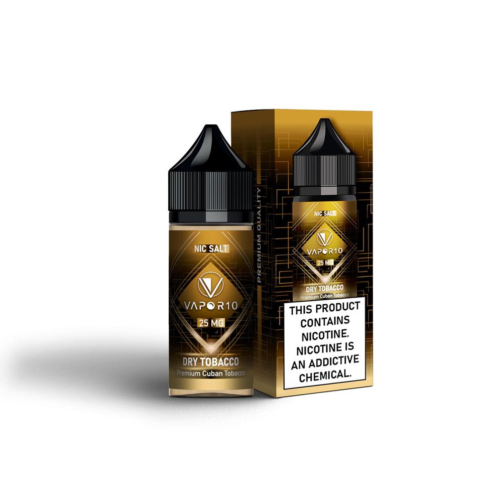 VAPOR 10 Nicotine Salt - Gorilla Series DRY TOBACCO