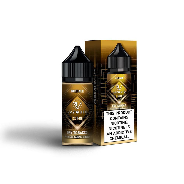VAPOR 10 Nicotine Salt - Gorilla Series DRY TOBACCO