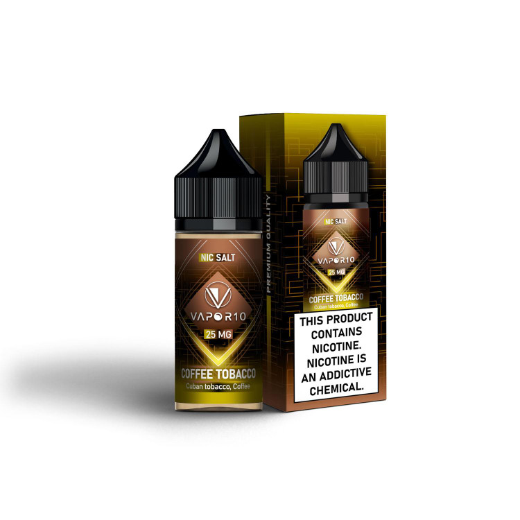 VAPOR 10 Nicotine Salt - Gorilla Series COFFEE TOBACCO