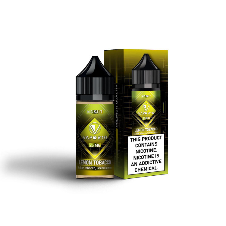 VAPOR 10 Nicotine Salt - Gorilla Series LEMON TOBACCO