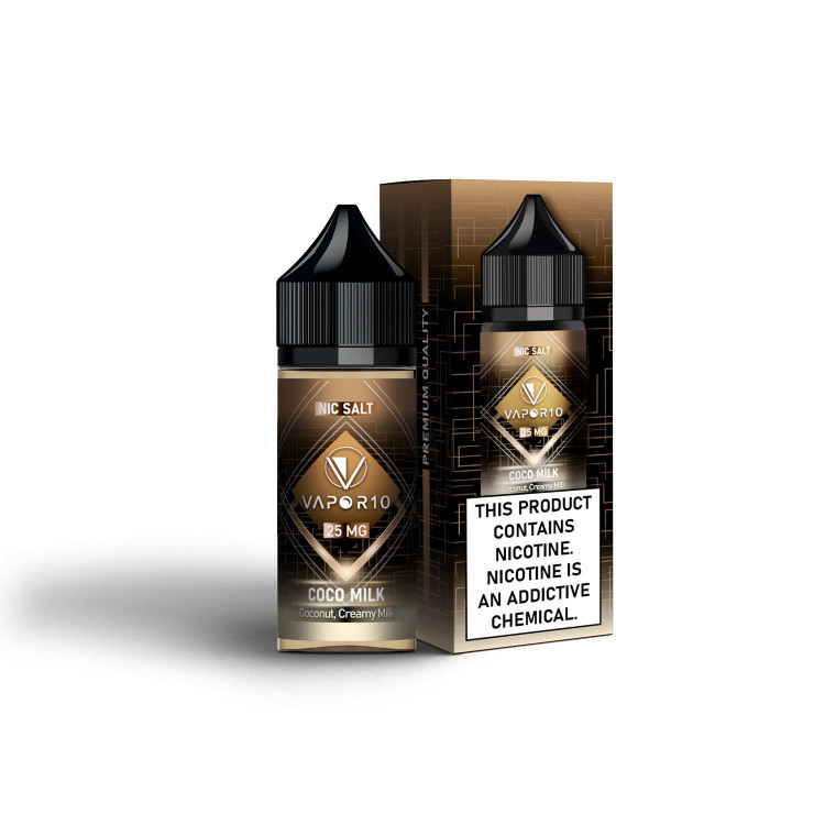 VAPOR 10 Nicotine Salt - Gorilla Series COCO MILK