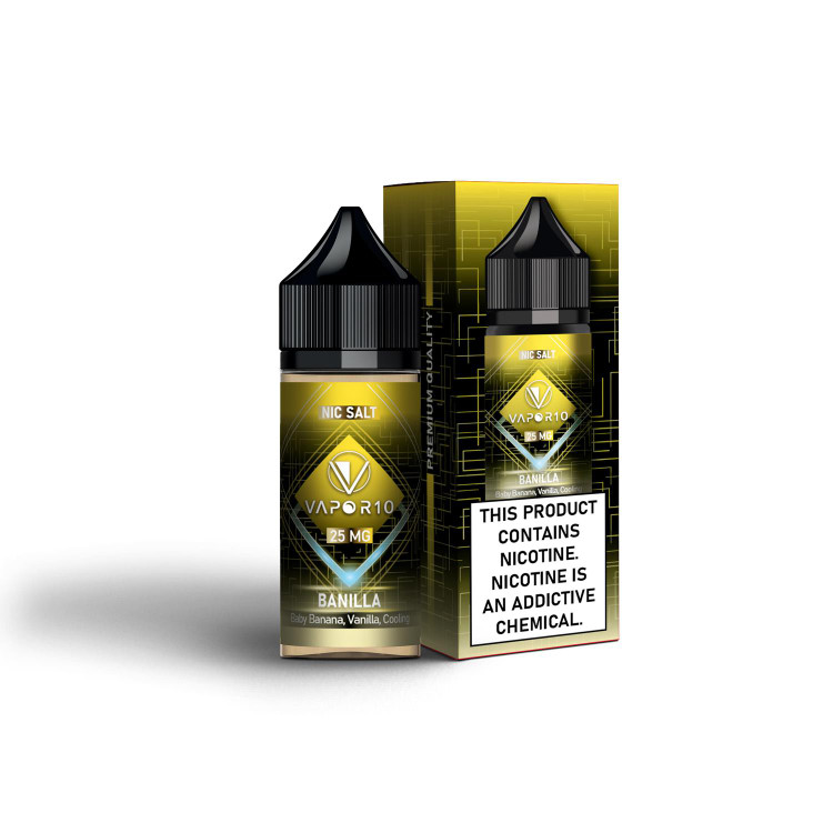 VAPOR 10 Nicotine Salt - Gorilla Series BANILLA