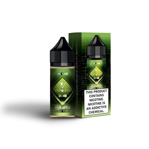 VAPOR 10 Nicotine Salt - Gorilla Series SOUR APPLE