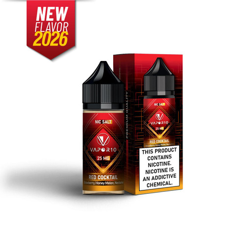 VAPOR 10 Nicotine Salt - Gorilla Series RED COCKTAIL