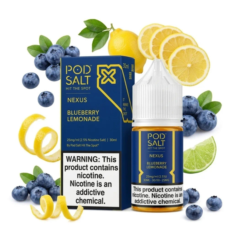 Pod Salt Blueberry Lemonade Nic Salt